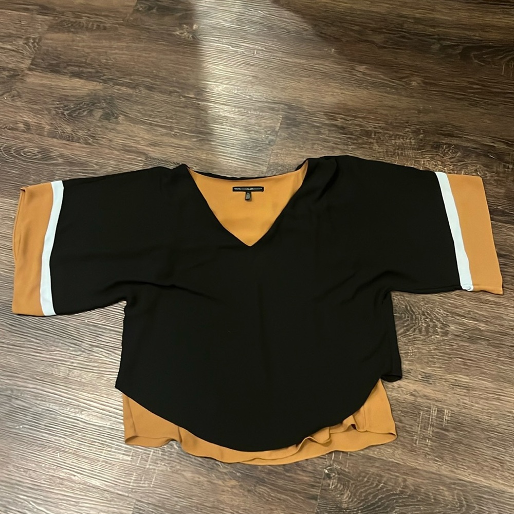 WHBM kimono style blouse size large!